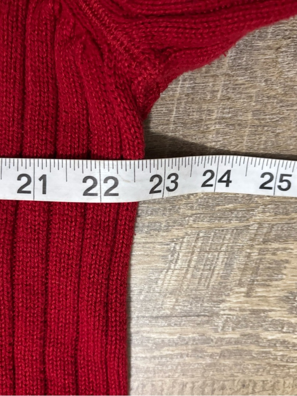 Polo Ralph Lauren Ribbed Knit Sweater Men's XL Red Cotton 90's Y2K Casual - Picture 7 of 8